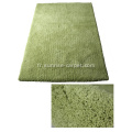 Microfibre Soft Shaggy Avec Couleur Plaine